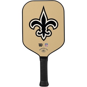 image:imageWilson NFL Collection Fierce Team Pickleball Paddles  Grip Size 24 14New Orleans Saints