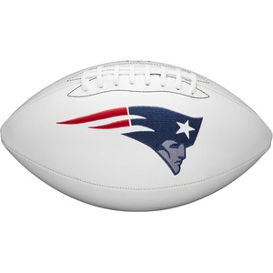 image:imageWilson NFL Live Team Autograph FootballNew England Patriots