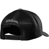 image:imageWILSON A2000 Leather Patch Snapback HatCharcoalBlack