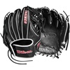 image:imageWilson Trainer Baseball Gloves  BlackRedBlackRed