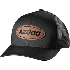 image:imageWILSON A2000 Leather Patch Snapback HatBlack