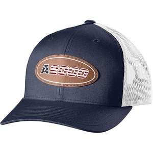 image:imageWILSON A2000 Leather Patch Snapback HatNavyWhite