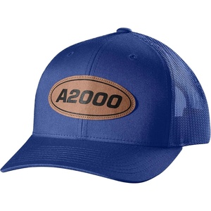 image:imageWILSON A2000 Leather Patch Snapback HatRoyal