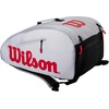 image:imageWILSON Super Tour Pickleball Bag  Holds up to 3 Paddles GreyRedBlack