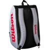 image:imageWILSON Super Tour Pickleball Bag  Holds up to 3 Paddles GreyRedBlack