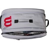 image:imageWILSON Super Tour Pickleball Bag  Holds up to 3 Paddles GreyRedBlack