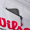image:imageWILSON Super Tour Pickleball Bag  Holds up to 3 Paddles GreyRedBlack