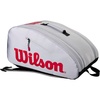 image:imageWILSON Super Tour Pickleball Bag  Holds up to 3 Paddles GreyRedBlack