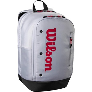 image:imageWILSON Pickleball Backpack  Holds up to 2 Paddles GreyRed