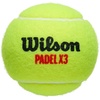 image:imageWILSON X3 Padel Ball  Yellow 3 Ball Can