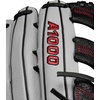 image:imageWILSON 2024 A1000 Outfield Baseball GlovesSilverBlackRed