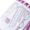image:imageWilson  A1000  Adult  Youth  Softball  Fastpitch Glove  MittLavender  White  Sea Foam
