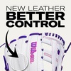 image:imageWilson  A1000  Adult  Youth  Softball  Fastpitch Glove  MittPurple  White  Flamingo Pink