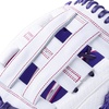 image:imageWilson  A1000  Adult  Youth  Softball  Fastpitch Glove  MittPurple  White  Flamingo Pink