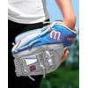 image:imageWilson  A1000  Adult  Youth  Softball  Fastpitch Glove  MittWhiteCool BlueRed