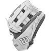 image:imageWilson  A1000  Adult  Youth  Softball  Fastpitch Glove  MittWhiteGrey