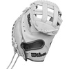 image:imageWilson  A1000  Adult  Youth  Softball  Fastpitch Glove  MittWhiteGrey