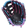 image:imageWilson  A1000  Adult  Youth Baseball Glove  Mitt  Sizes 11  125  Right  Left Hand Throw  Multiple StylesBlackCool BlueFlamingo Pink