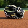 image:imageWilson  A1000  Adult  Youth Baseball Glove  Mitt  Sizes 11  125  Right  Left Hand Throw  Multiple StylesBlonde  Black  Optic Yellow