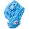 image:imageWilson  A1000  Adult  Youth Baseball Glove  Mitt  Sizes 11  125  Right  Left Hand Throw  Multiple StylesCool BlueWhiteFlamingo Pink