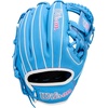 image:imageWilson  A1000  Adult  Youth Baseball Glove  Mitt  Sizes 11  125  Right  Left Hand Throw  Multiple StylesCool BlueWhiteFlamingo Pink