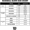 image:imageWilson  A1000  Adult  Youth Baseball Glove  Mitt  Sizes 11  125  Right  Left Hand Throw  Multiple StylesSaddle TanBlondeWhite