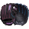 image:imageWilson  A1000  Adult  Youth Baseball Glove  Mitt  Sizes 11  125  Right  Left Hand Throw  Multiple StylesBlackFlamingo PinkCool Blue