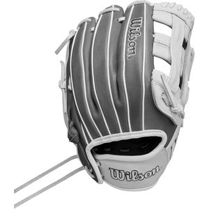 image:imageWilson  A1000  Adult  Youth  Softball  Fastpitch Glove  MittWhiteGrey