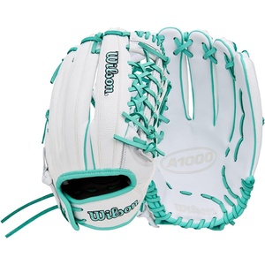 image:imageWilson  A1000  Adult  Youth  Softball  Fastpitch Glove  MittWhiteSeafoamBlack