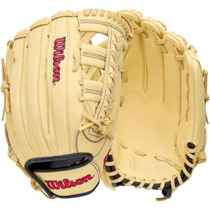 image:imageWilson  A1000  Adult  Youth Baseball Glove  Mitt  Sizes 11  125  Right  Left Hand Throw  Multiple StylesBlonde  Red  Black