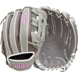 image:imageWilson  A1000  Adult  Youth Baseball Glove  Mitt  Sizes 11  125  Right  Left Hand Throw  Multiple StylesSteel GreyGreySeafoam