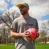 image:imageWILSON AVP Game VolleyballsAVP OPTX Grass Volleyball