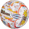 image:imageWILSON Graffiti Peace Volleyball  Official SizeWhiteOrange