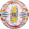 image:imageWILSON Graffiti Peace Volleyball  Official SizeWhiteOrange
