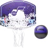 image:imageWILSON NBA Team Mini Basketball HoopsUtah Jazz New Version