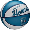 image:imageWILSON NBA Team Retro Mini Basketballs  Mini Size  3Charlotte Hornets