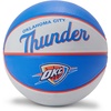 image:imageWILSON NBA Team Retro Mini Basketballs  Mini Size  3Oklahoma City Thunder