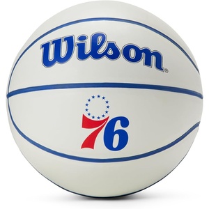 image:imageWILSON NBA Team Autograph Basketballs  Size 3Philadelphia 76ers