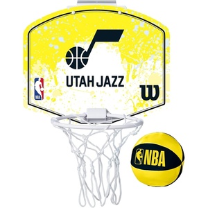 image:imageWILSON NBA Team Mini Basketball HoopsUtah Jazz
