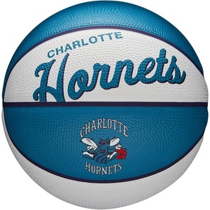 image:imageWILSON NBA Team Retro Mini Basketballs  Mini Size  3Charlotte Hornets
