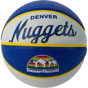 image:imageWILSON NBA Team Retro Mini Basketballs  Mini Size  3Denver Nuggets