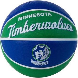 image:imageWILSON NBA Team Retro Mini Basketballs  Mini Size  3Minnesota Timberwolves