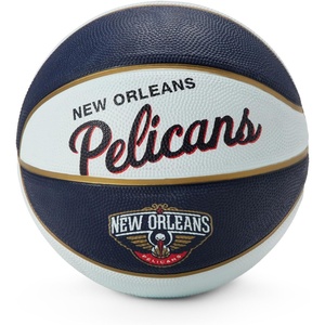 image:imageWILSON NBA Team Retro Mini Basketballs  Mini Size  3New Orleans Pelicans