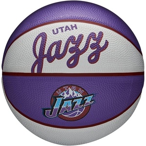 image:imageWILSON NBA Team Retro Mini Basketballs  Mini Size  3Utah Jazz