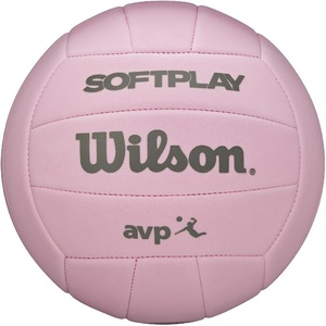 image:imageWILSON Super Soft Play Outdoor Recreation Volleyballs  Official SizePinkDark Pink