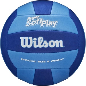 image:imageWILSON Super Soft Play Outdoor Recreation Volleyballs  Official SizeRoyalNavy