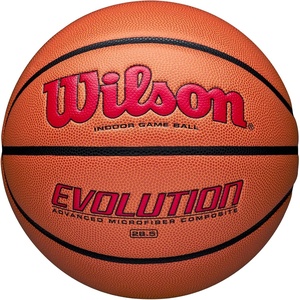 image:imageWilson Evolution BasketballsScarletBrown