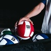 image:imageWilson Helix Official Size VolleyballsRedWhite