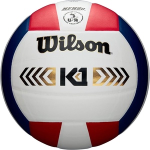 image:imageWILSON K1 Gold High Performance VolleyballRedWhiteNavy