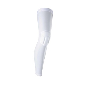 image:imageWILSON Helix Volleyball Knee Pad Leg Sleeves  SmallMedium WhiteWhite